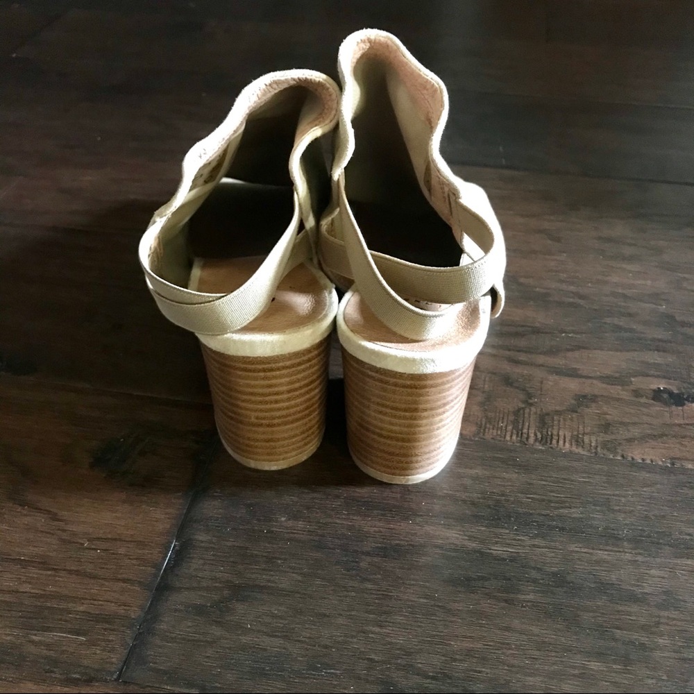 H By Hudson Soft Suede Stack Heel Slides - image 3